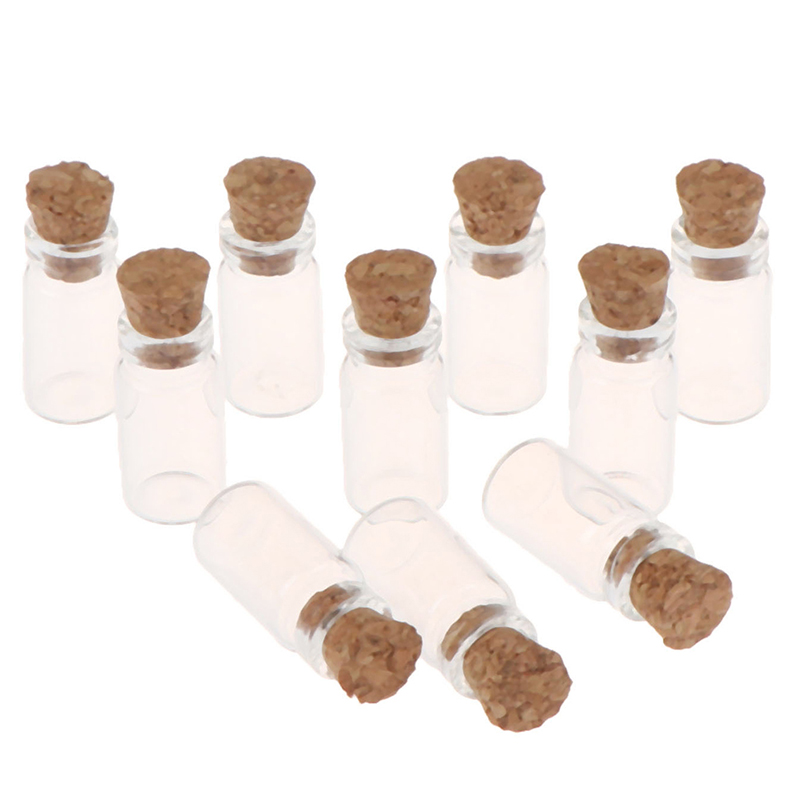 Food Storage Usa - 10 Peças de Miniaturas de Potes
