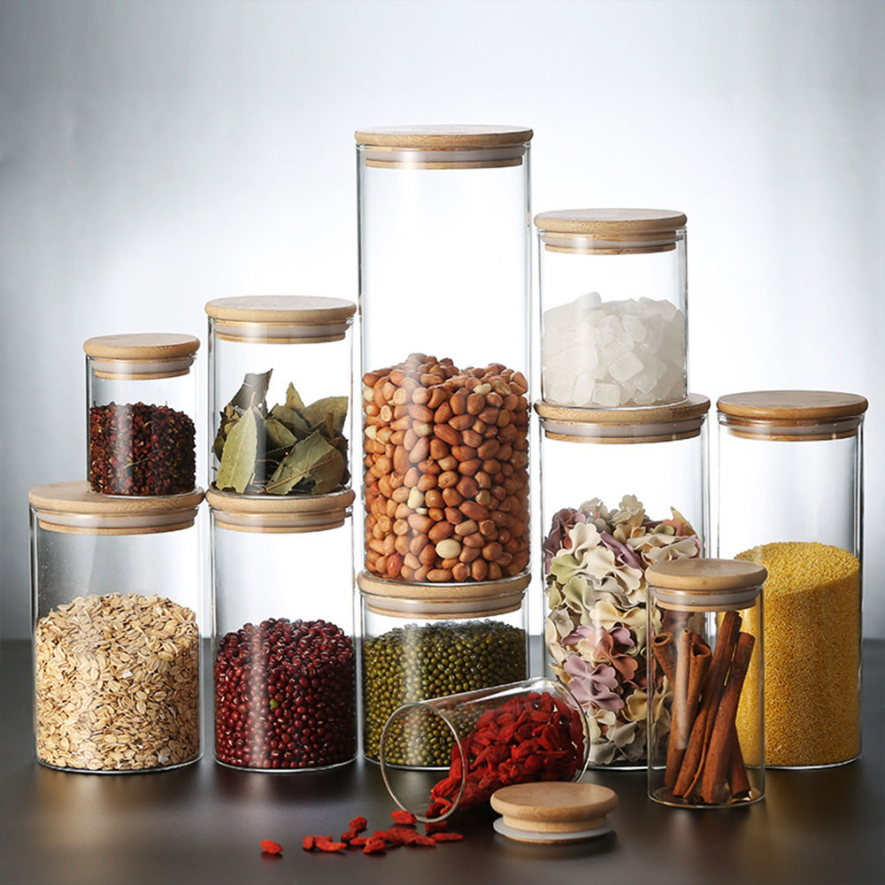 4/8 pces 250ml 500ml 1000ml fr - Food Storage Drums avaliação e preço