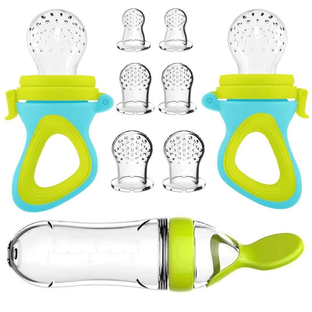 Recém-nascido Silicone Squeezi - Food Storage Drums avaliação e preço