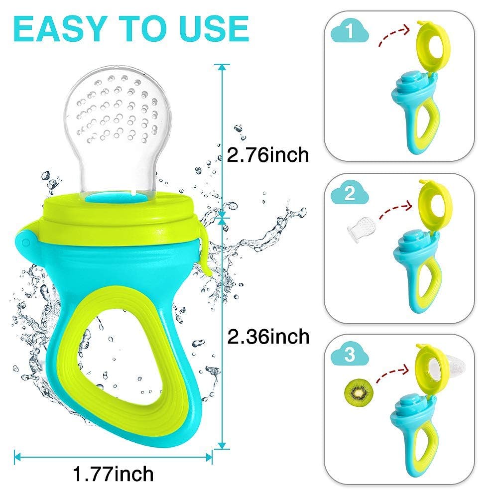 Recém-nascido Silicone Squeezi - Food Storage Drums avaliação e preço