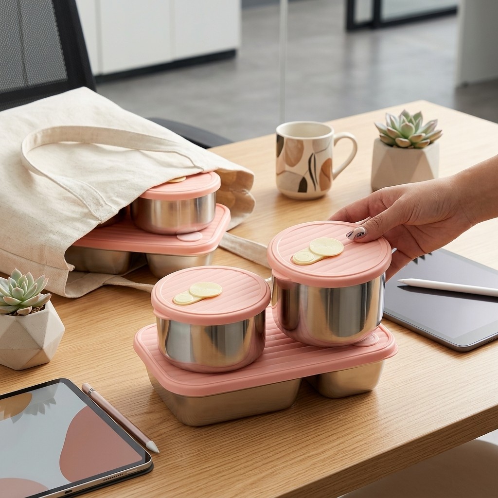 Conjunto de Marmitas de Aço In - Food Storage 30 Years avaliação e preço