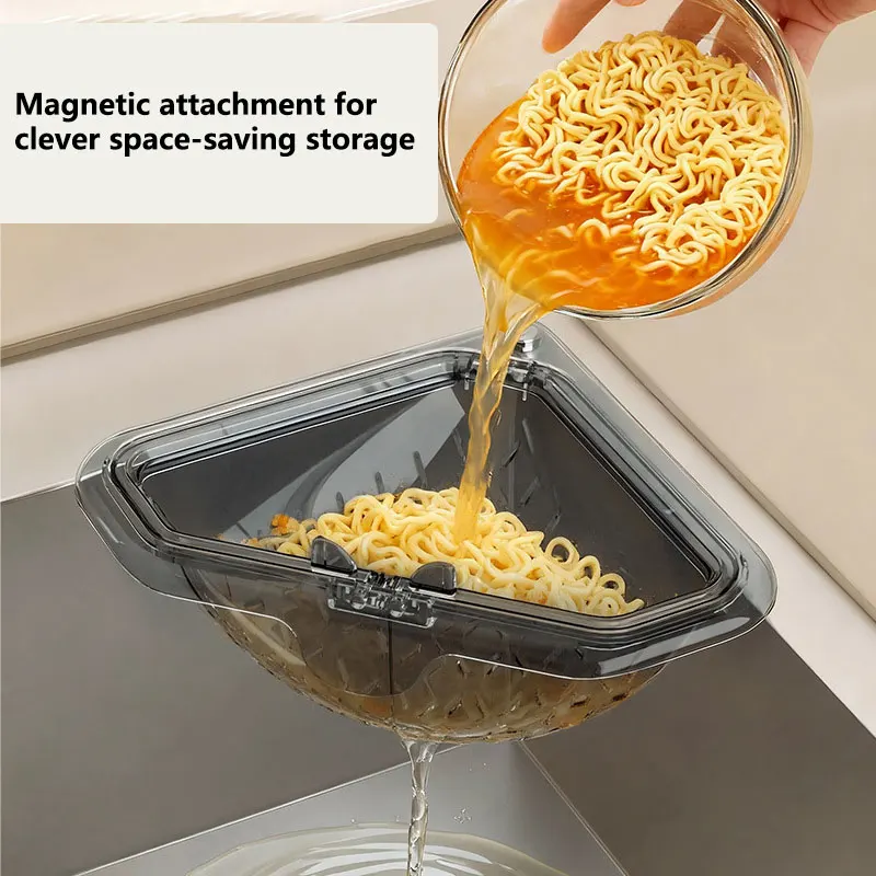 Cesto Magnético Triangular par - Food Storage Rack avaliação e preço