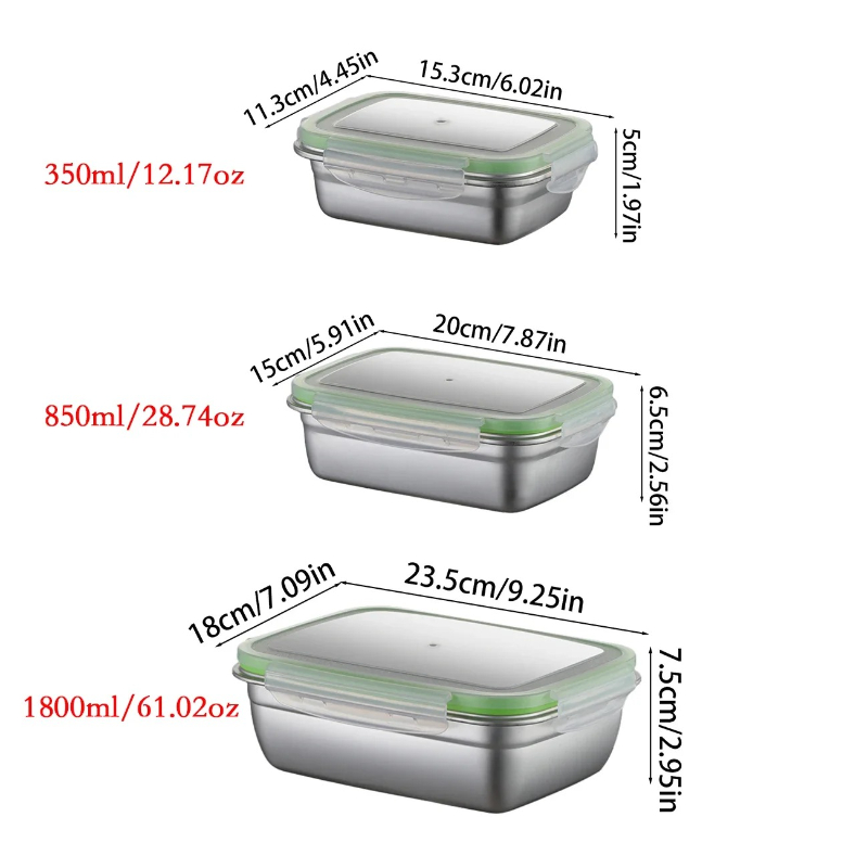 Conjunto de lancheira de aço i - Food Storage With Colander avaliação e preço